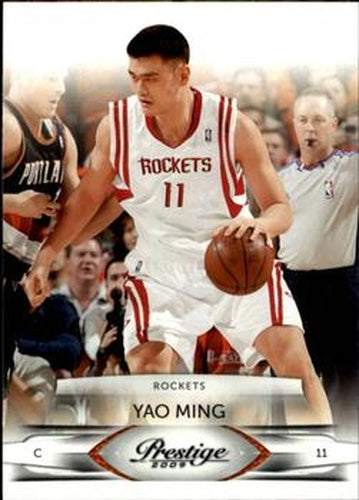 #34 Yao Ming - Houston Rockets - 2009-10 Panini Prestige Basketball