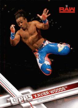 #34a Xavier Woods - 2017 Topps WWE Wrestling