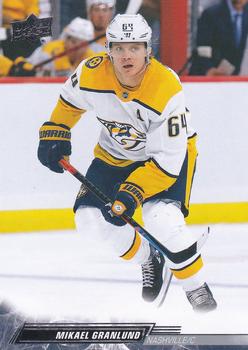 #350 Mikael Granlund - Nashville Predators - 2022-23 Upper Deck Hockey