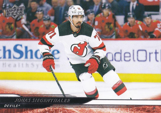 #350 Jonas Siegenthaler - New Jersey Devils - 2024-25 Upper Deck Hockey