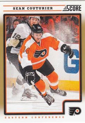 #350 Sean Couturier - Philadelphia Flyers - 2012-13 Score - Gold Rush Hockey