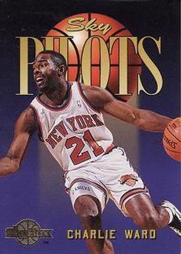 #350 Charlie Ward - New York Knicks - 1994-95 SkyBox Premium Basketball