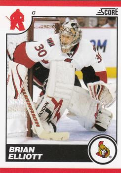 #350 Brian Elliott - Ottawa Senators - 2010-11 Score Hockey