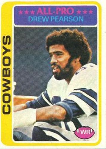 #350 Drew Pearson - Dallas Cowboys - 1978 Topps Football