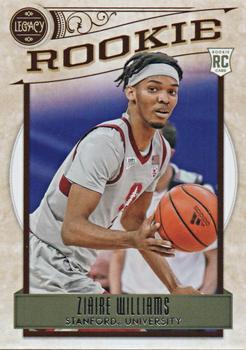 #350 Ziaire Williams - Stanford Cardinal - 2021 Panini Chronicles Draft Picks Basketball