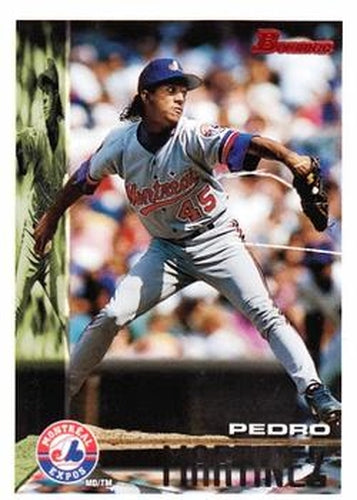 #350 Pedro Martinez - Montreal Expos - 1995 Bowman Baseball