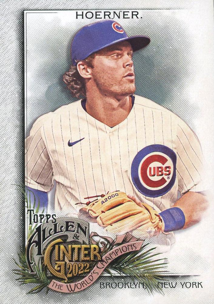 #350 Nico Hoerner - Chicago Cubs - 2022 Topps Allen & Ginter Baseball