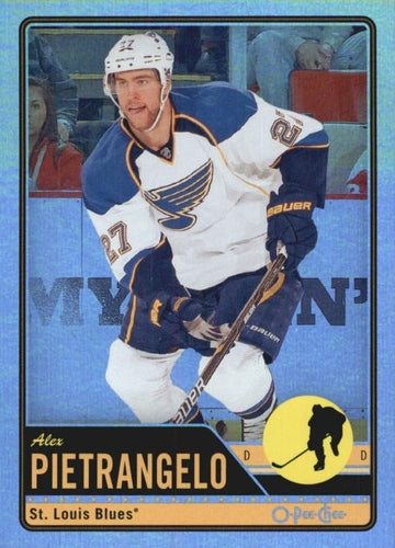 #350 Alex Pietrangelo - St. Louis Blues - 2012-13 O-Pee-Chee - Rainbow Hockey