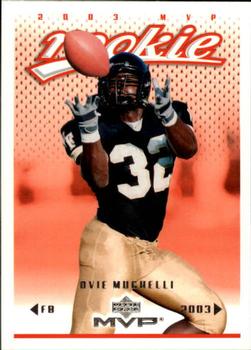#350 Ovie Mughelli - Baltimore Ravens - 2003 Upper Deck MVP Football
