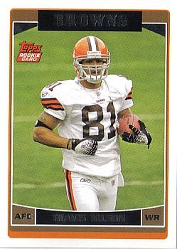 #350 Travis Wilson - Cleveland Browns - 2006 Topps Football