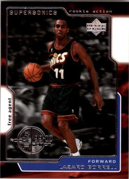 #351 Lazaro Borrell - Seattle SuperSonics - 1999-00 Upper Deck Basketball