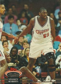 #351 Stanley Roberts - Los Angelesippers - 1992-93 Stadium Club Basketball