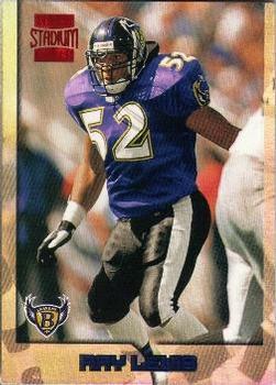 #351 Ray Lewis - Baltimore Ravens - 1996 Stadium Club Football