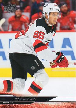 #351 Jack Hughes - New Jersey Devils - 2024-25 Upper Deck Hockey