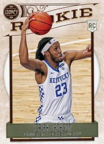 #351 Isaiah Jackson - Kentucky Wildcats - 2021 Panini Chronicles Draft Picks Basketball