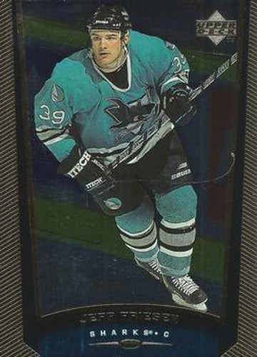 #351 Jeff Friesen - San Jose Sharks - 1998-99 Upper Deck Gold Reserve Hockey