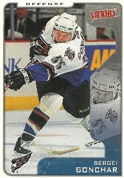 #351 Sergei Gonchar - Washington Capitals - 2001-02 Upper Deck Victory Hockey