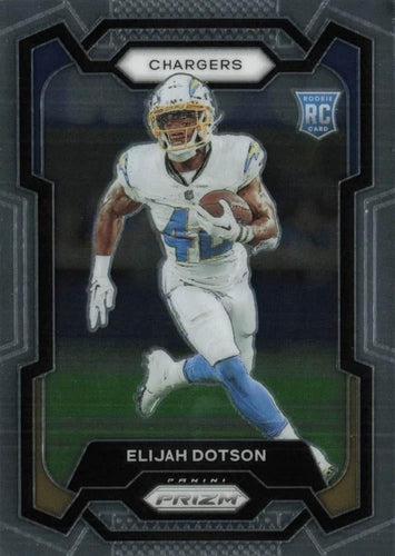 #352 Elijah Dotson - Los Angeles Chargers - 2023 Panini Prizm Football