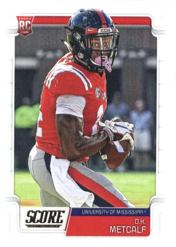 #352 D.K. Metcalf - Ole Miss Rebels - 2019 Score Football