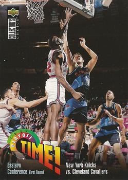 #352 New York Knicks vs. Cleveland Cavaliers - New York Knicks / Cleveland Cavaliers - 1995-96 Collector's Choice Basketball