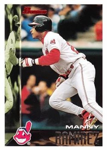 #352 Manny Ramirez - Cleveland Indians - 1995 Bowman Baseball