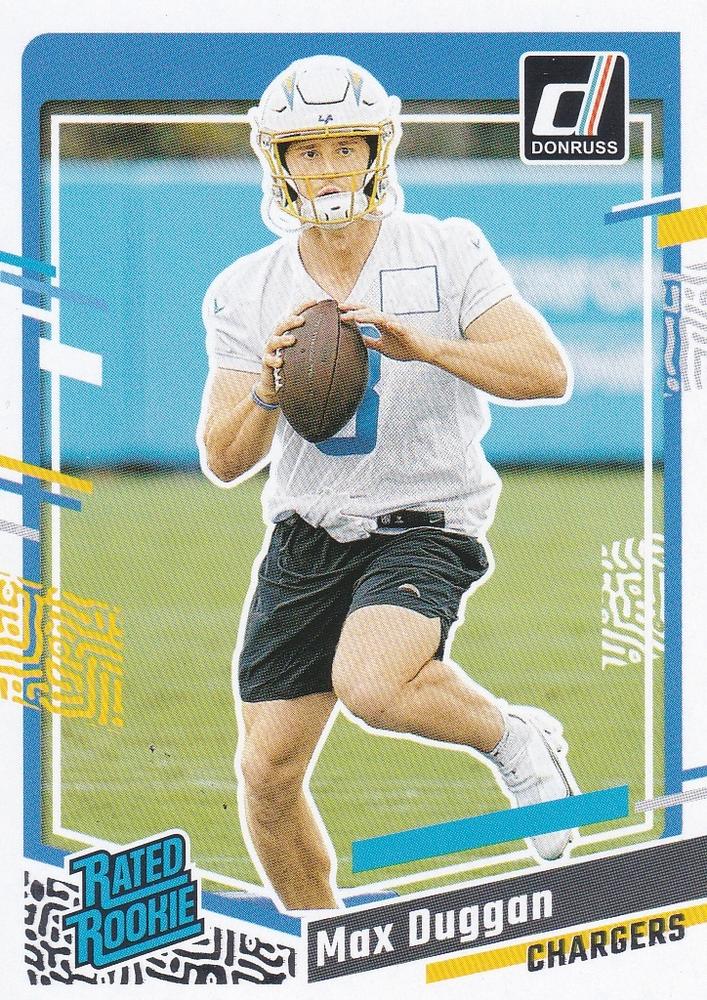 #352 Max Duggan - Los Angeles Chargers - 2023 Donruss Football