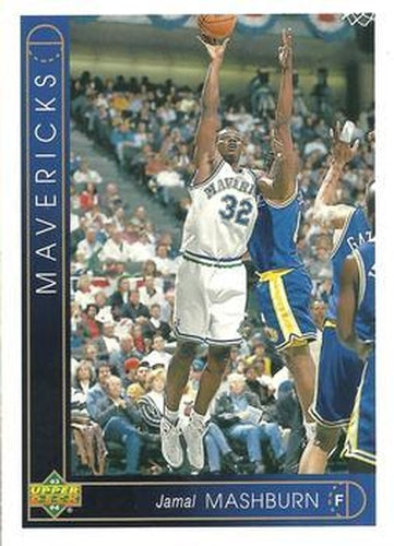 #352 Jamal Mashburn - Dallas Mavericks - 1993-94 Upper Deck Basketball