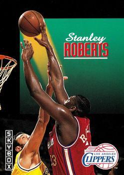 #352 Stanley Roberts - Los Angeles Clippers - 1992-93 SkyBox Basketball