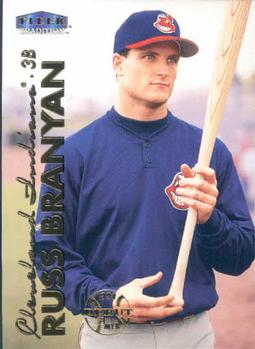 #352 Russ Branyan - Cleveland Indians - 1999 Fleer Tradition Baseball