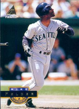 #352 Mike Felder - Seattle Mariners - 1994 Pinnacle Baseball
