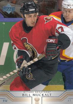 #352 Bill Muckalt - Ottawa Senators - 2001-02 Upper Deck Hockey