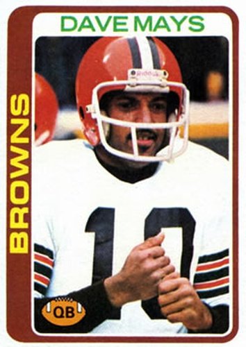 #353 Dave Mays - Cleveland Browns - 1978 Topps Football