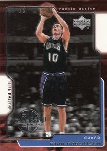 #353 Ryan Robertson - Sacramento Kings - 1999-00 Upper Deck Basketball