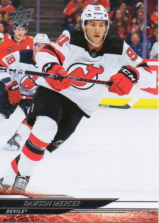 #353 Dawson Mercer - New Jersey Devils - 2024-25 Upper Deck Hockey