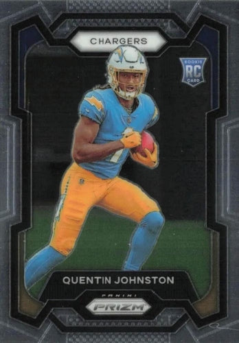 #353 Quentin Johnston - Los Angeles Chargers - 2023 Panini Prizm Football