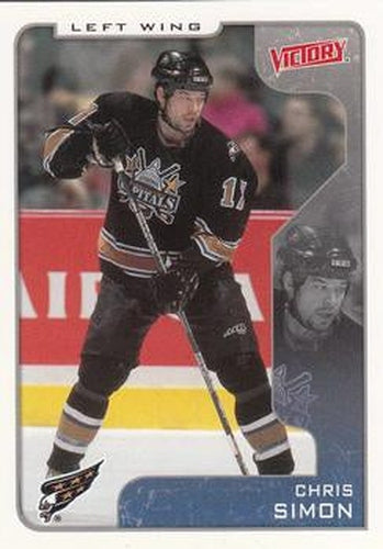 #353 Chris Simon - Washington Capitals - 2001-02 Upper Deck Victory Hockey