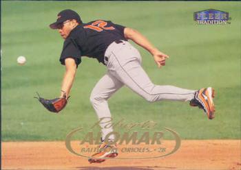 #353 Roberto Alomar - Baltimore Orioles - 1998 Fleer Tradition Baseball