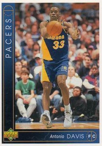 #353 Antonio Davis - Indiana Pacers - 1993-94 Upper Deck Basketball