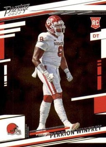 #353 Perrion Winfrey - Cleveland Browns - 2022 Panini Prestige Football