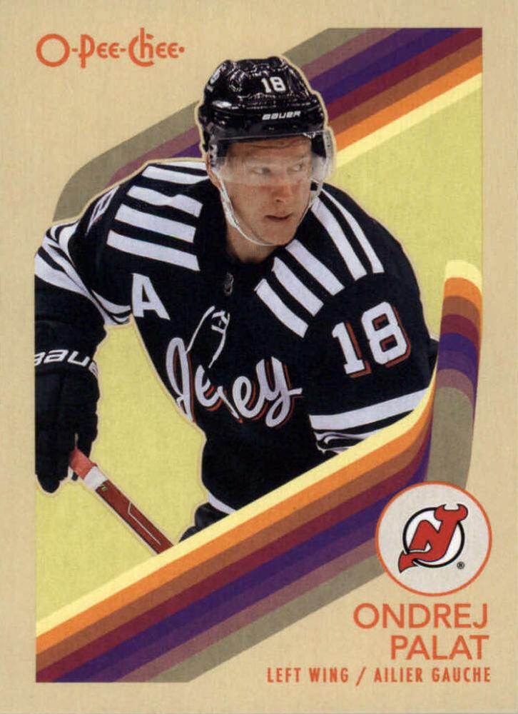 #353 Ondrej Palat - New Jersey Devils - 2023-24 O-Pee-Chee - Retro Hockey