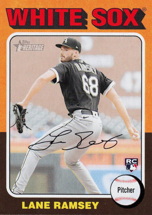 #353 Lane Ramsey - Chicago White Sox - 2024 Topps Heritage Baseball