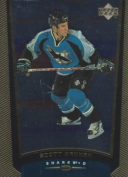 #353 Scott Hannan - San Jose Sharks - 1998-99 Upper Deck Gold Reserve Hockey