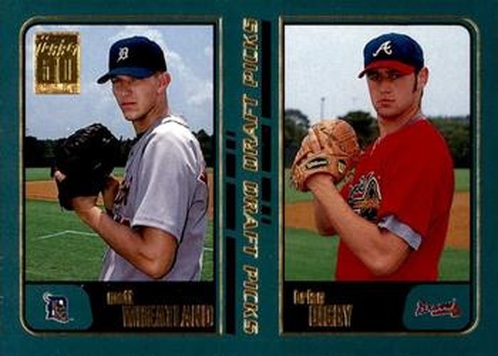 #353 Matt Wheatland / Bryan Digby - Detroit Tigers / Atlanta Braves - 2001 Topps Baseball