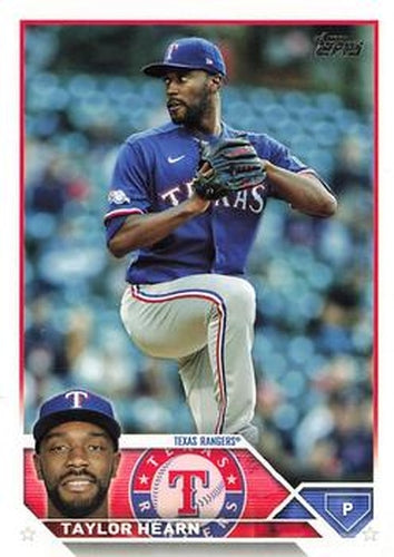 #354 Taylor Hearn - Texas Rangers - 2023 Topps Baseball