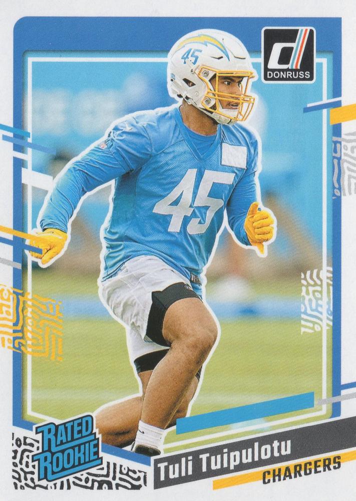 #354 Tuli Tuipulotu - Los Angeles Chargers - 2023 Donruss Football