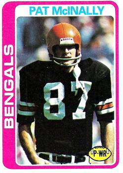 #354 Pat McInally - Cincinnati Bengals - 1978 Topps Football