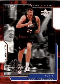 #354 Todd MacCulloch - Philadelphia 76ers - 1999-00 Upper Deck Basketball