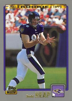 #354 Todd Heap - Baltimore Ravens - 2001 Topps Football
