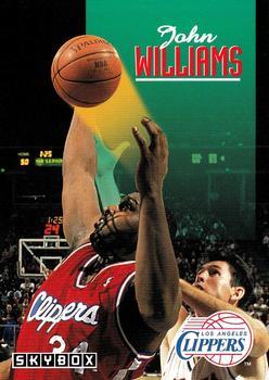 #354 John Williams - Los Angeles Clippers - 1992-93 SkyBox Basketball