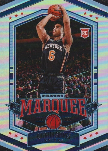#354 Quentin Grimes - New York Knicks - 2021-22 Panini Chronicles Basketball